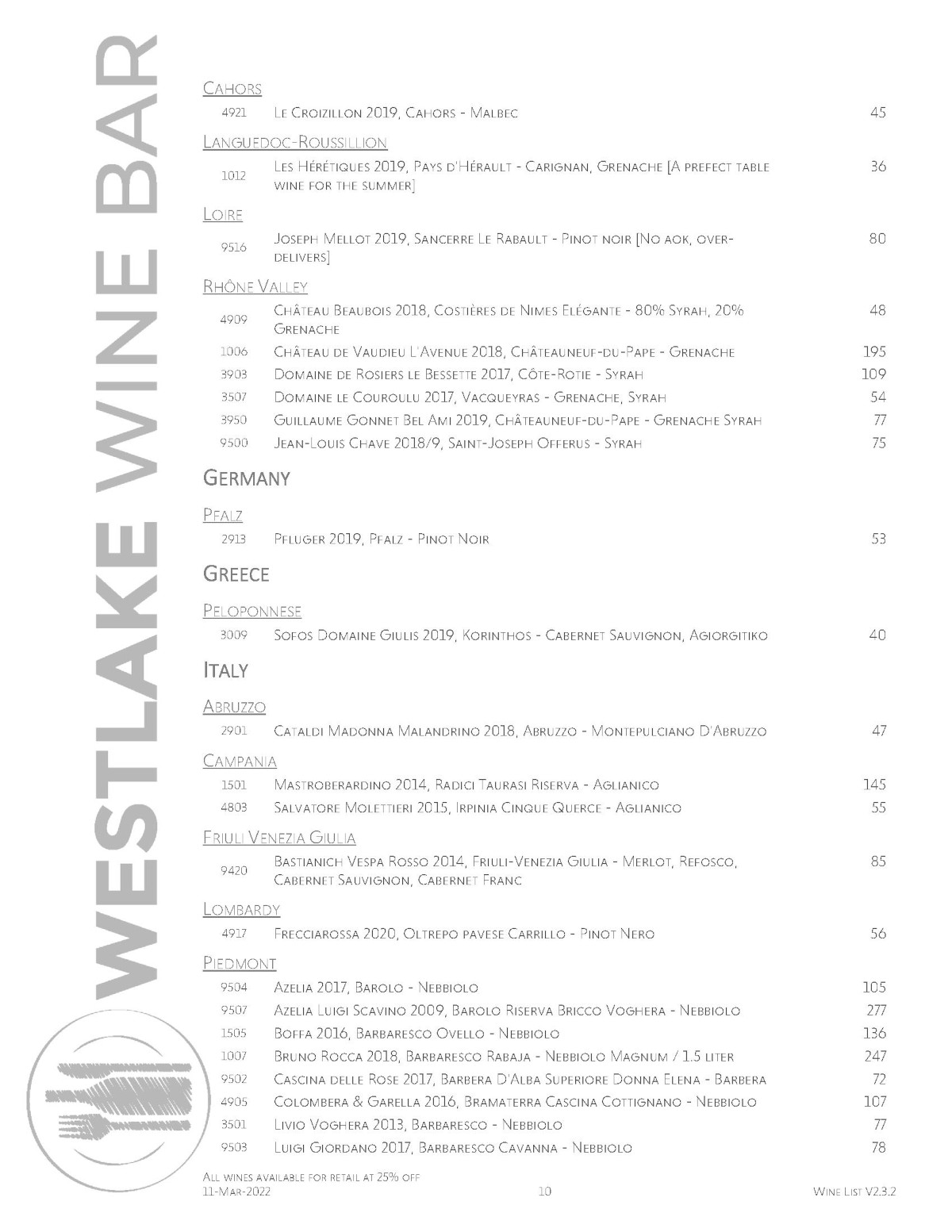 wine menu page 10