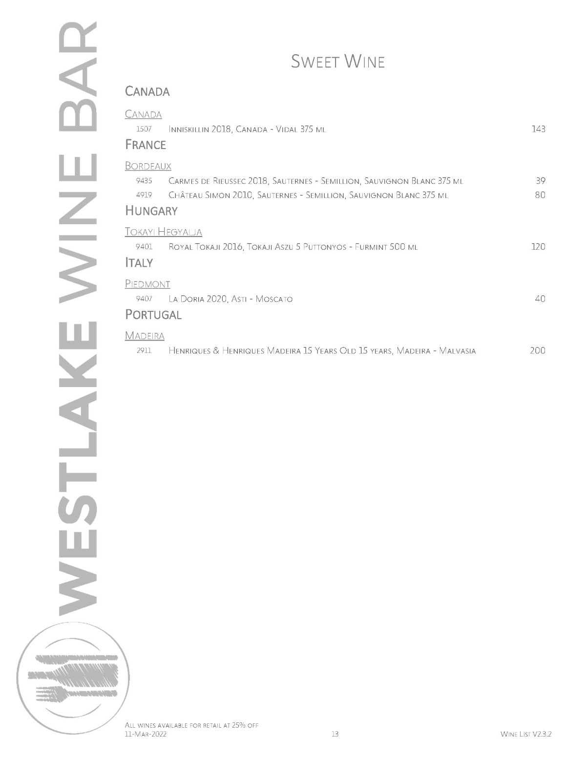 wine menu page 13